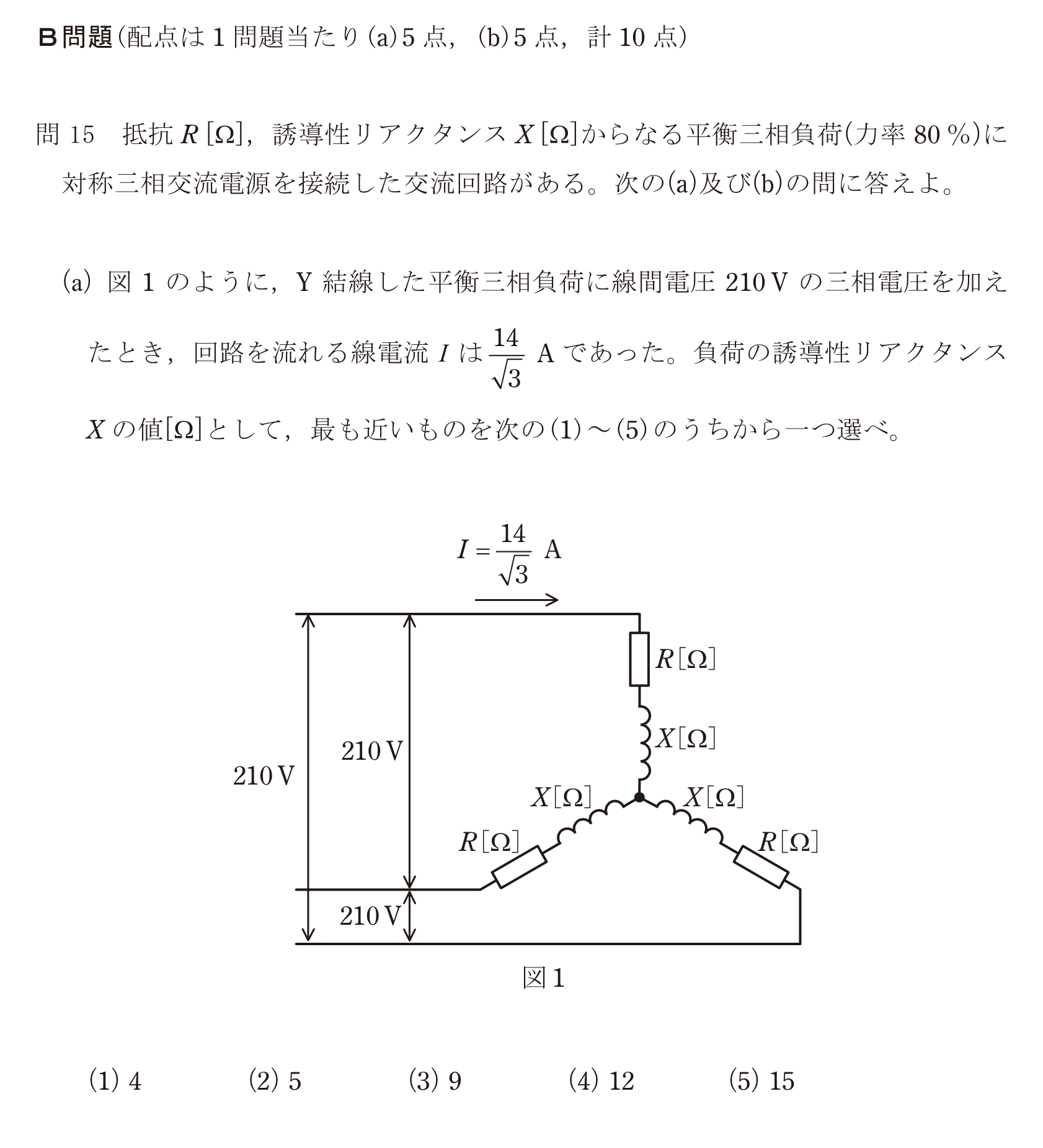 問15の図