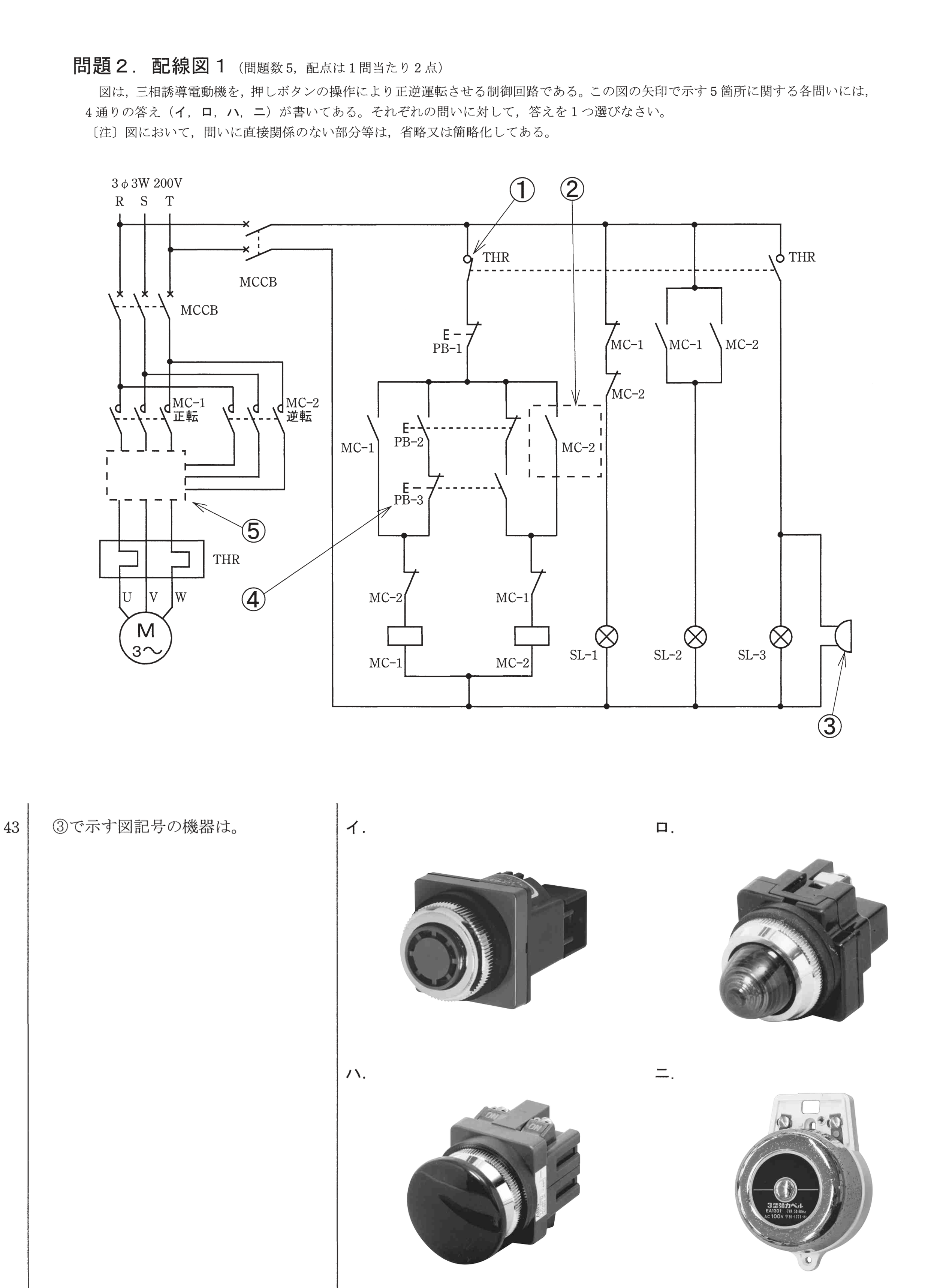 問43の図
